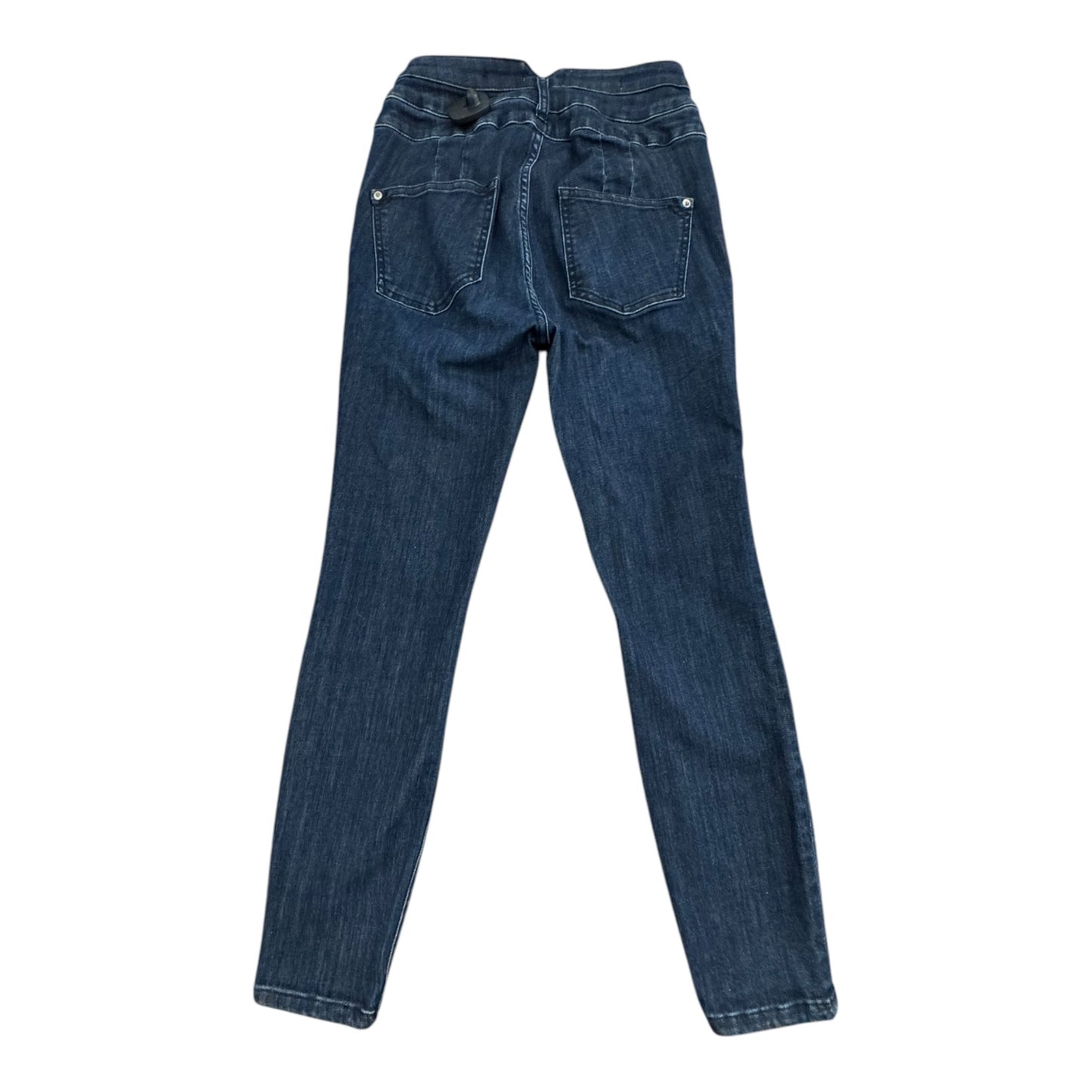 Jeans Skinny By Pilcro In Blue Denim, Size:6