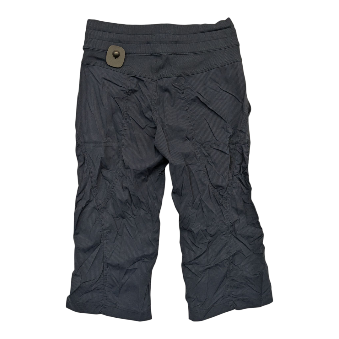 Athletic Capris By Lululemon In Navy, Size:M