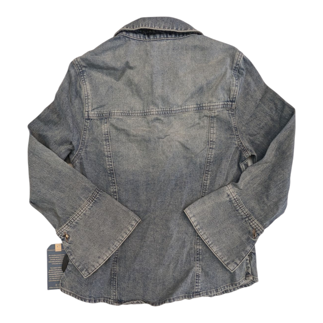 Top Ls By Democracy In Blue Denim, Size:Xs
