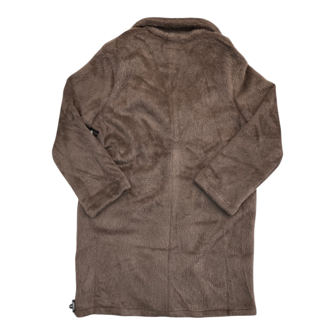Coat Faux Fur & Sherpa By Sanctuary In Brown, Size:Xl