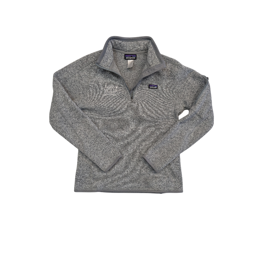 Jacket Fleece By Patagonia In Grey, Size:M – Clothes Mentor