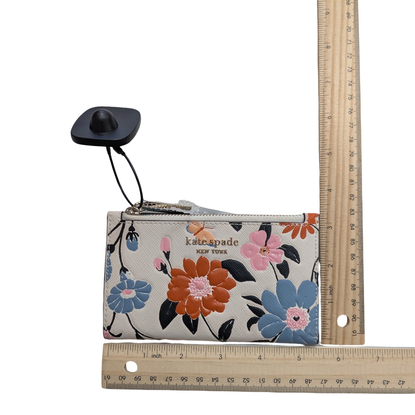 Wallet Designer By Kate Spade In Floral Print, Size:Small