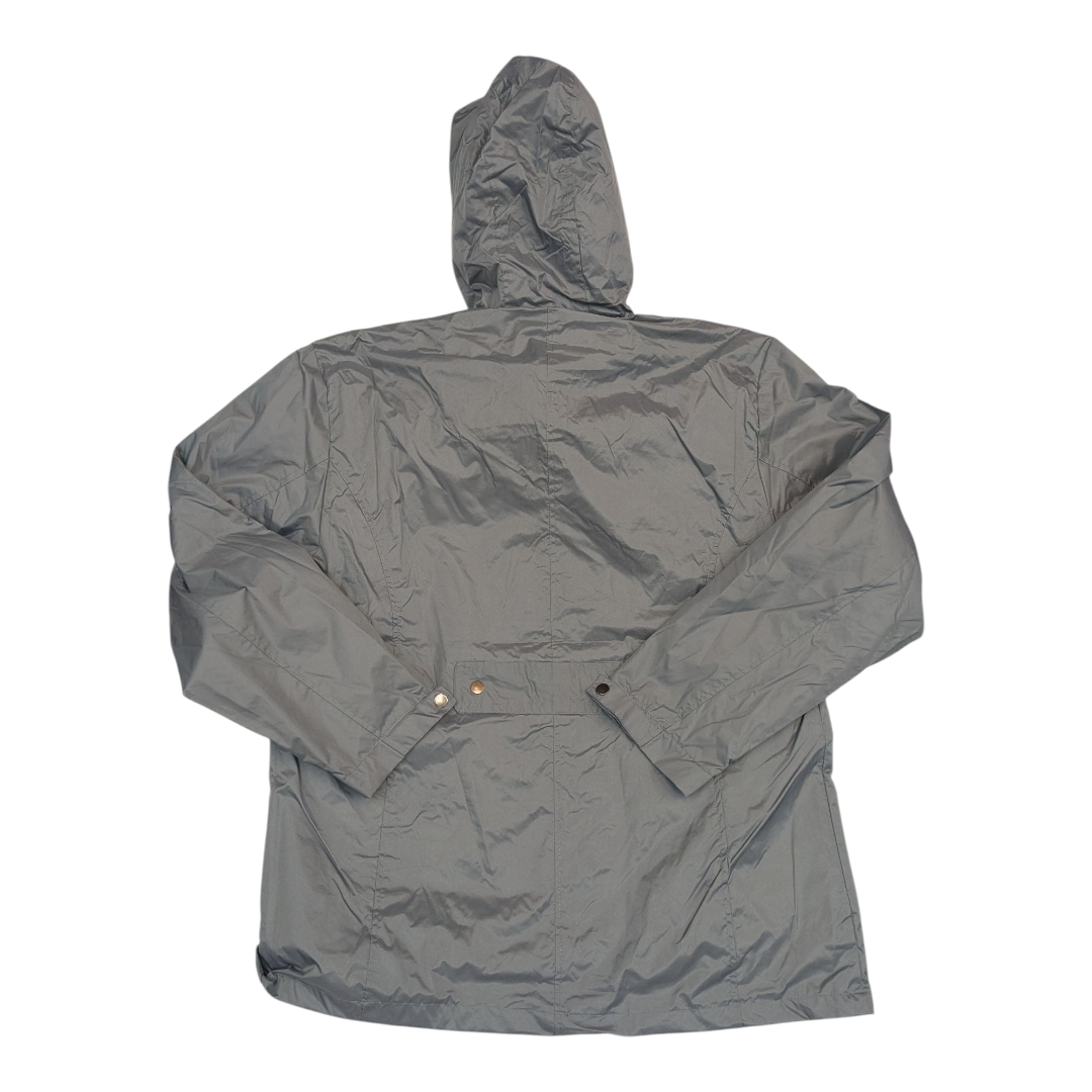 Jacket Windbreaker By Cmc In Grey, Size:2X