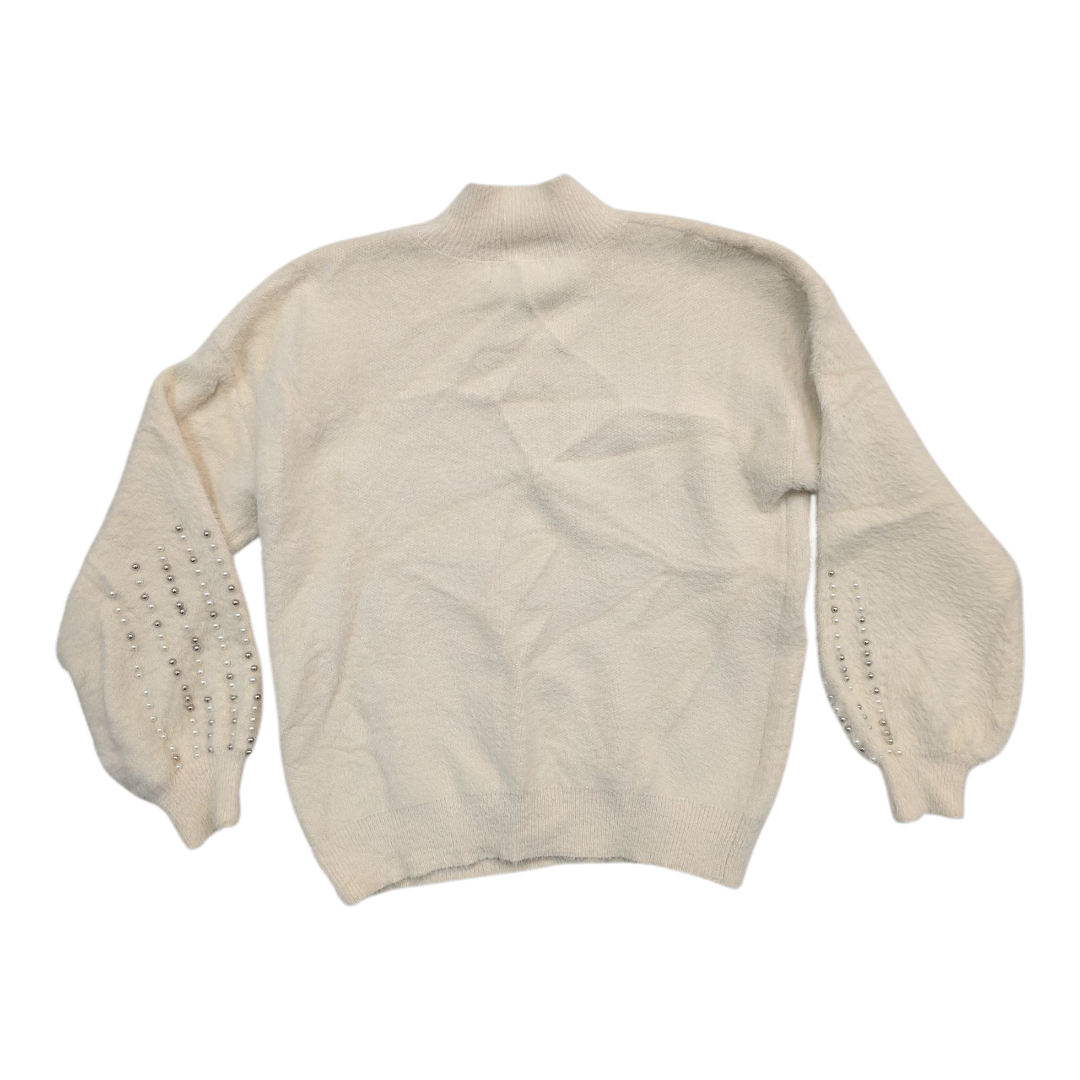 Sweater By Gracia In Ivory, Size:S