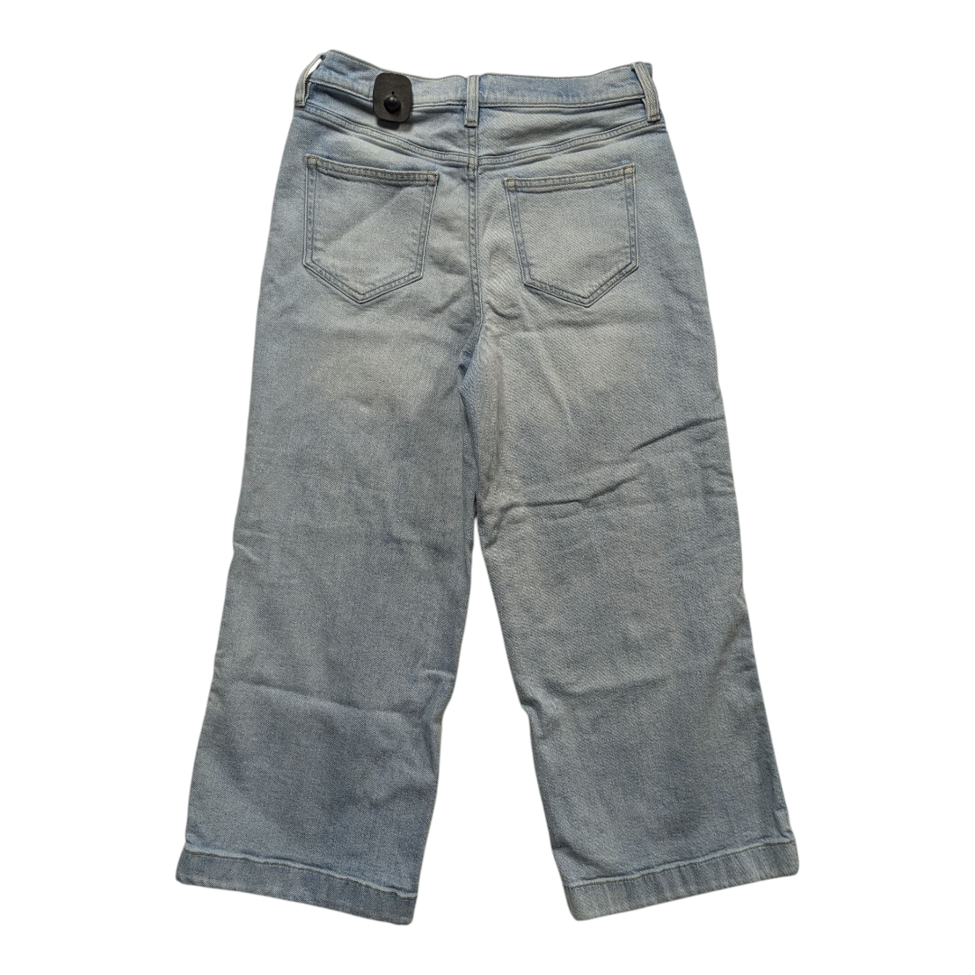 Jeans Wide Leg By Lands End In Blue Denim, Size:6