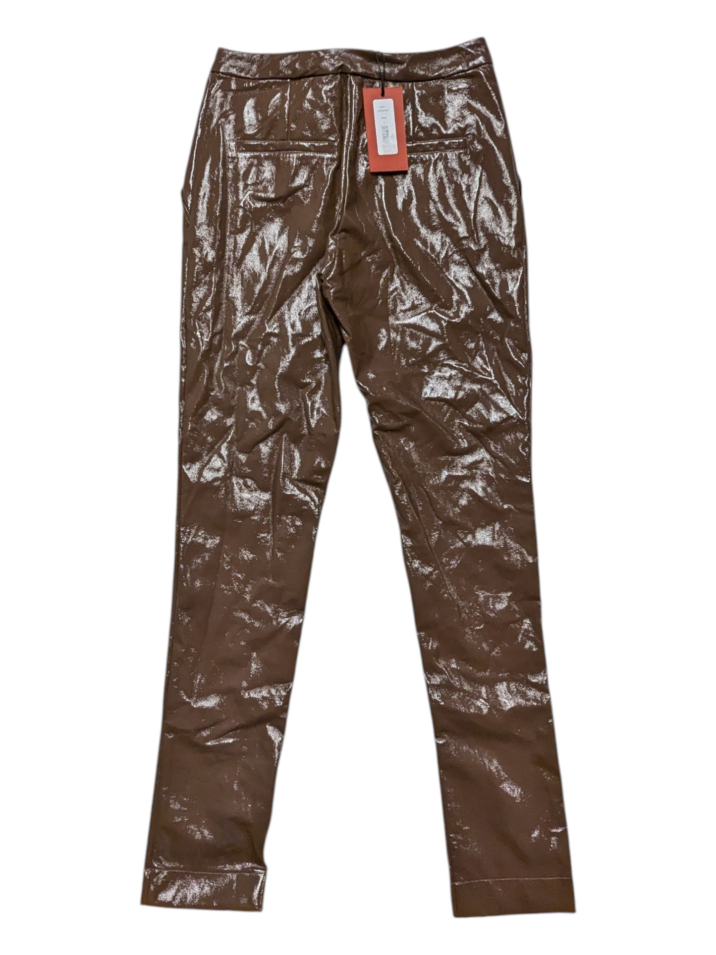 Pants Designer By Alix NYC In Brown, Size:4