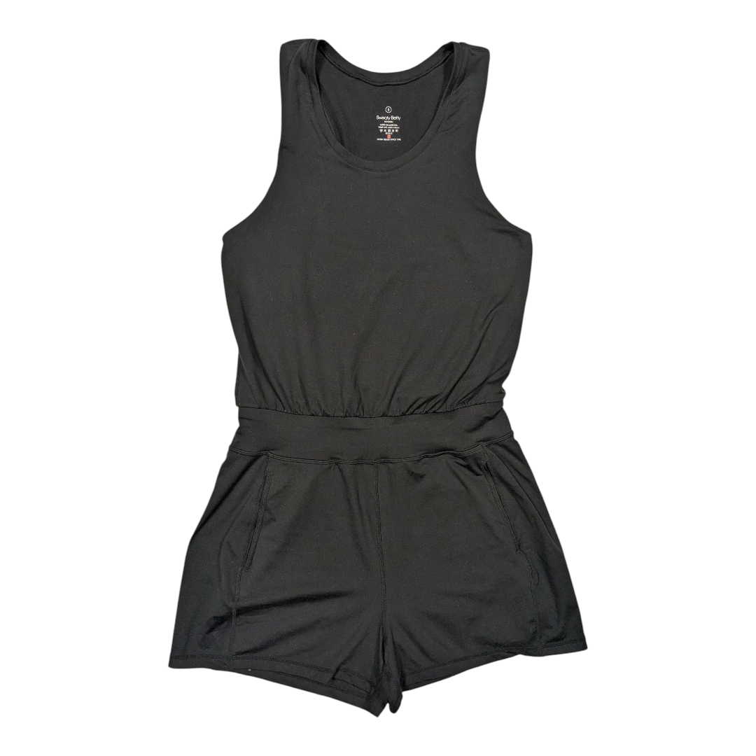 Romper Designer By Sweaty Betty In Black, Size:S