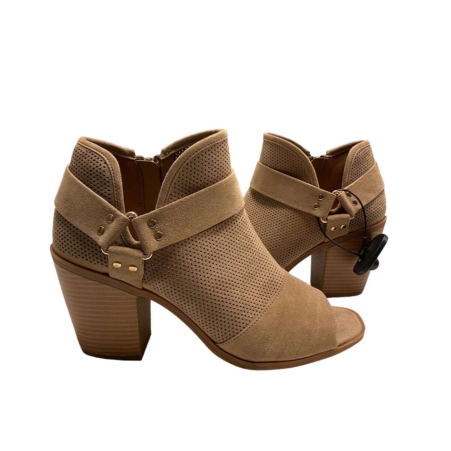 Sandals Heels Block By Fergalicious Size: 11
