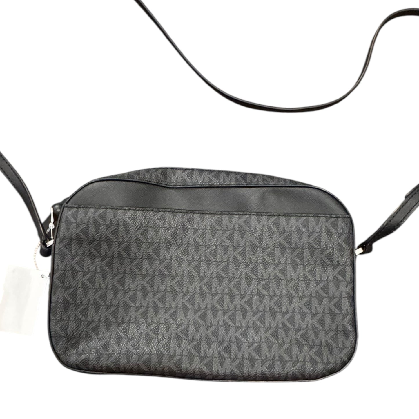 Handbag Designer By Michael Kors In Black & Grey, Size:Medium