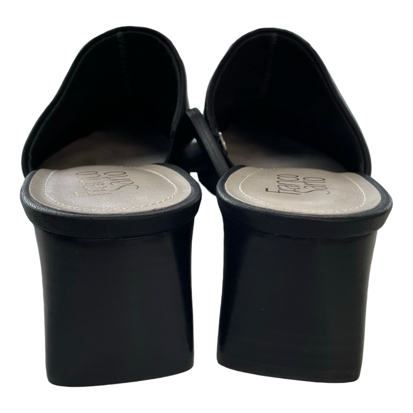 Shoes Heels Block By Franco Sarto In Black, Size:9.5