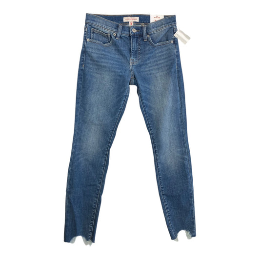 Jeans Skinny By Lucky Brand In Blue Denim, Size:2