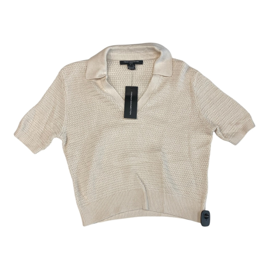 Sweater Ss By French Connection In Cream, Size:S