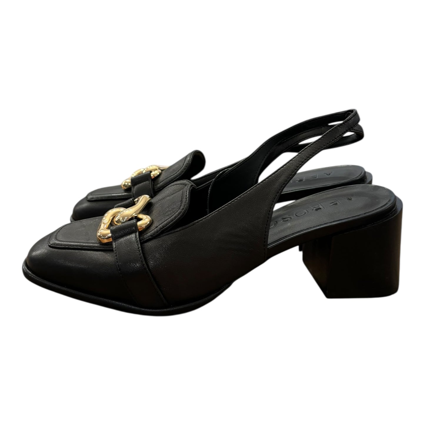 Shoes Heels Block By Aerosoles In Black, Size:9.5