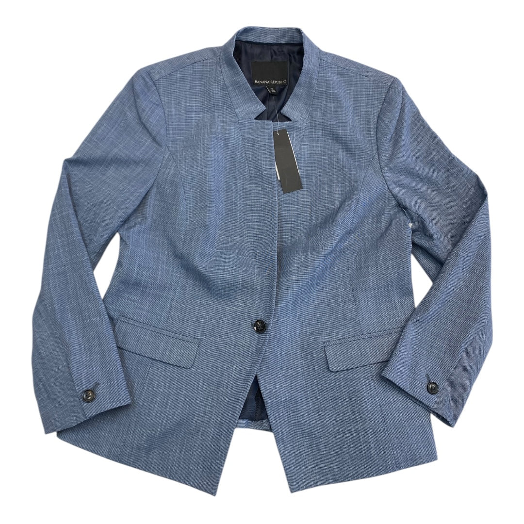 Blazer By Banana Republic In Blue, Size:12