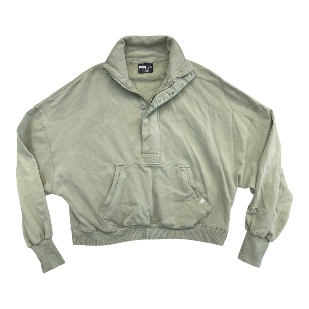 Sweatshirt Collar By Cmc In Green, Size:S
