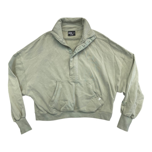 Sweatshirt Collar By Cmc In Green, Size:S
