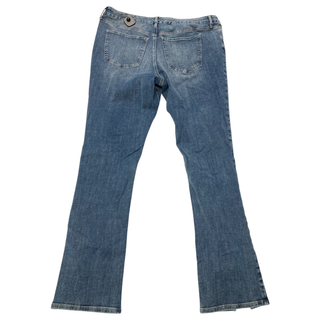 Jeans Straight By Express In Blue, Size:Xl