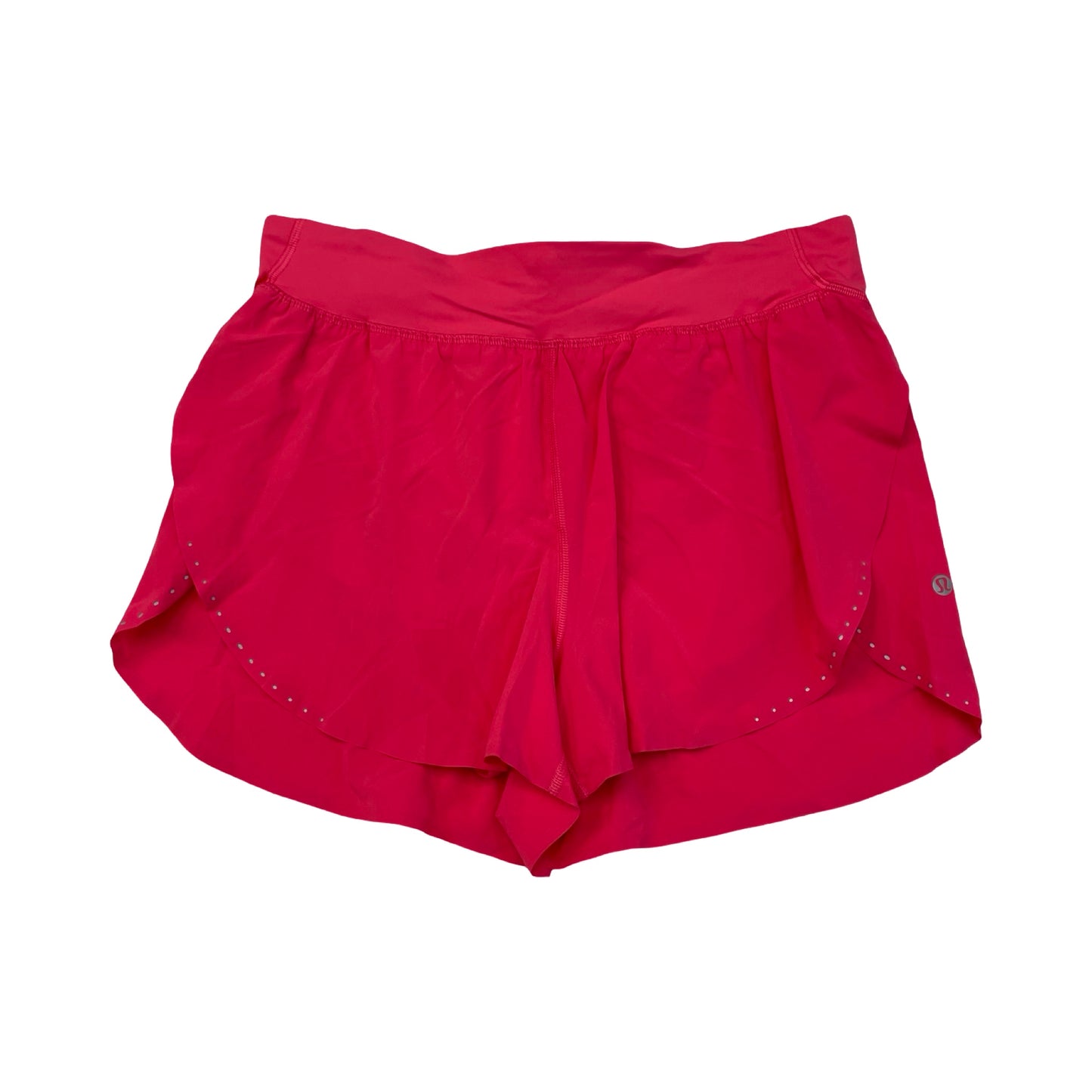 Athletic Shorts By Lululemon In Pink, Size:8