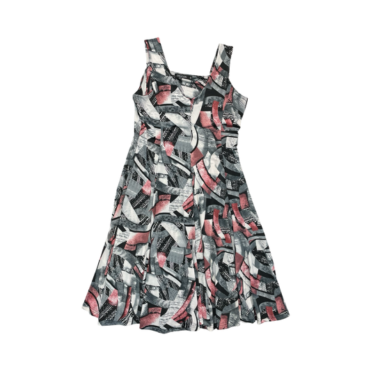 Dress Casual Midi By Cmc In Multi, Size:S