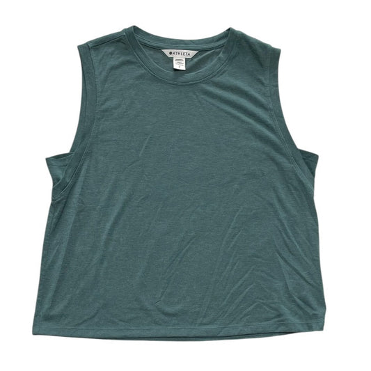 Athletic Tank Top By Athleta In Green, Size:S