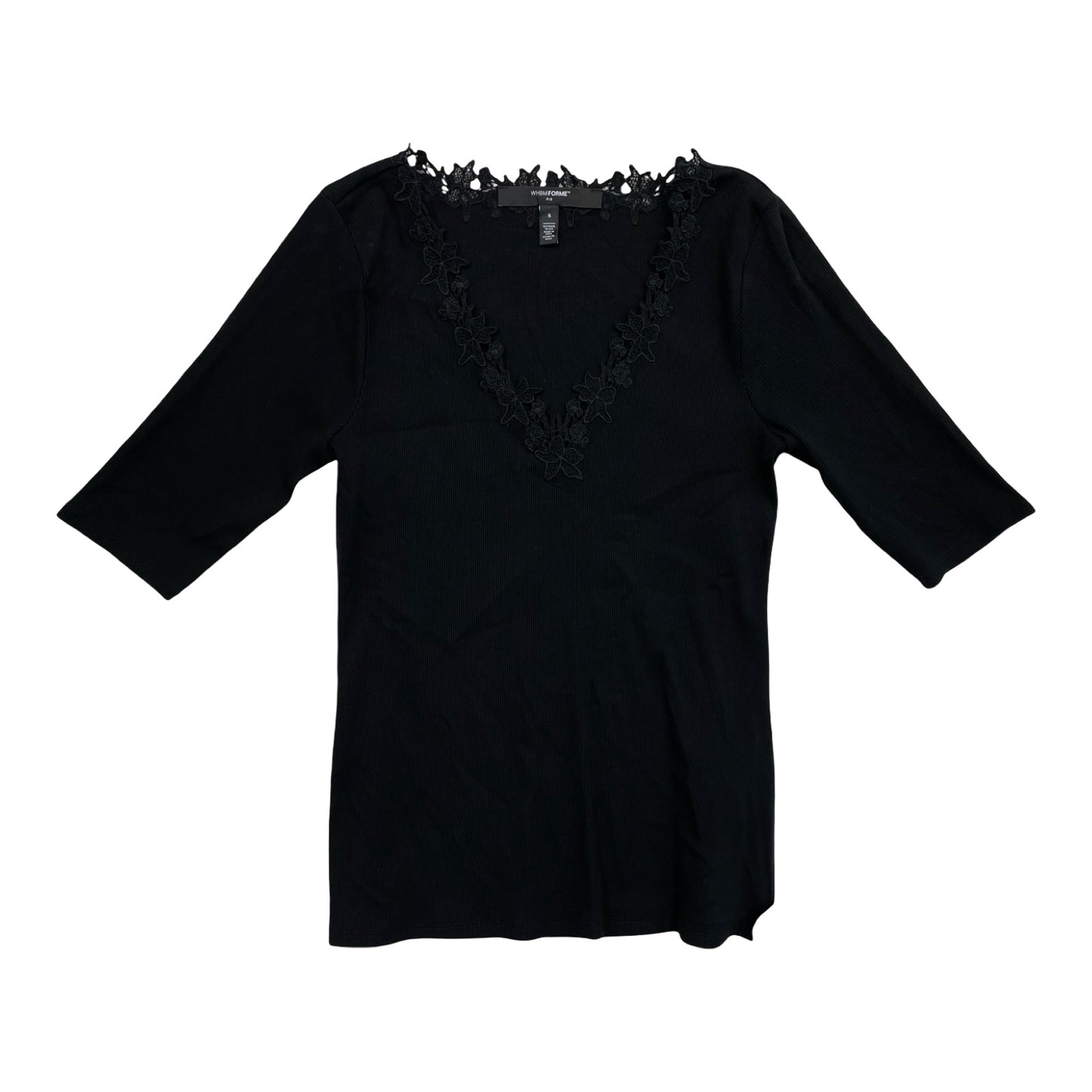 Top Ss By White House Black Market In Black, Size:S