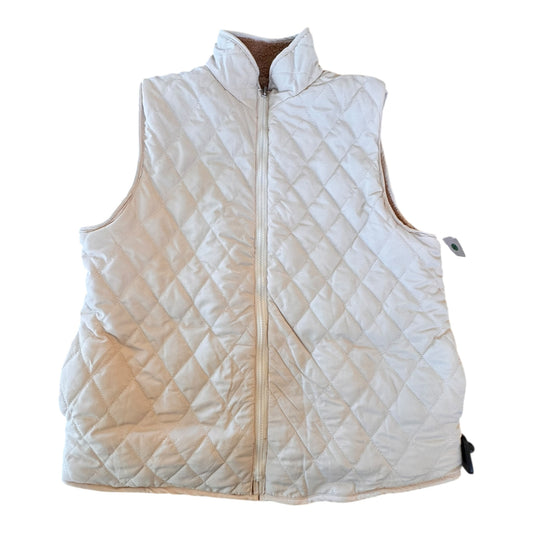 Vest Other By She + Sky In Brown & Cream, Size:M