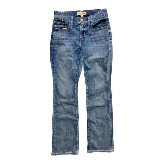 Jeans Flared By Lucky Brand In Blue Denim, Size:0