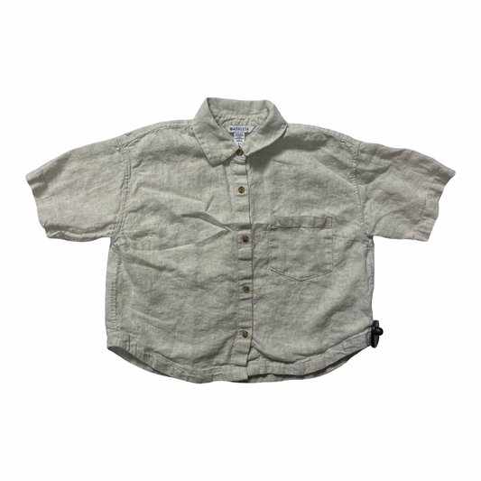 Top Ss By Athleta In Tan, Size:Xs