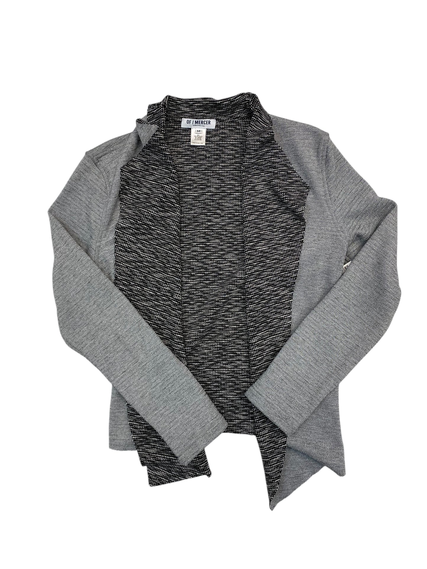 Blazer By OFF MERCER In Grey, Size:M