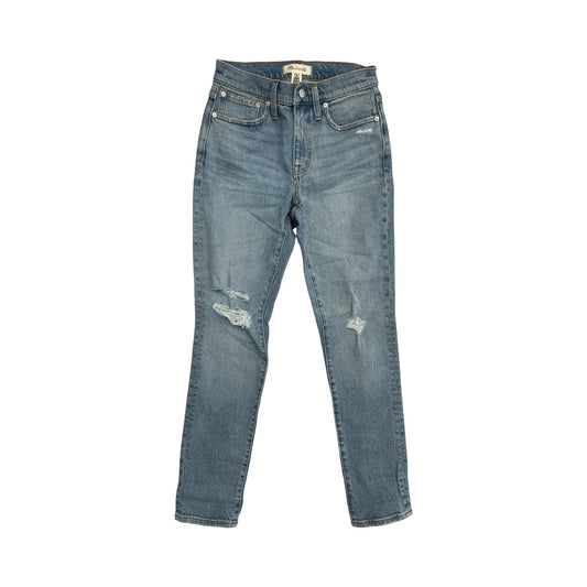 Jeans Straight By Madewell In Blue Denim, Size:0P