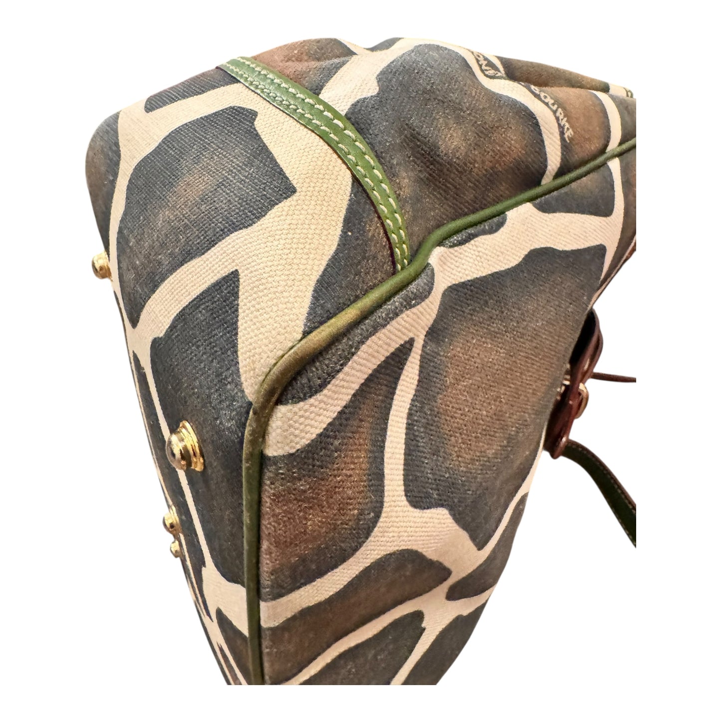 Handbag Designer By Dooney And Bourke In Animal Print, Size:Medium