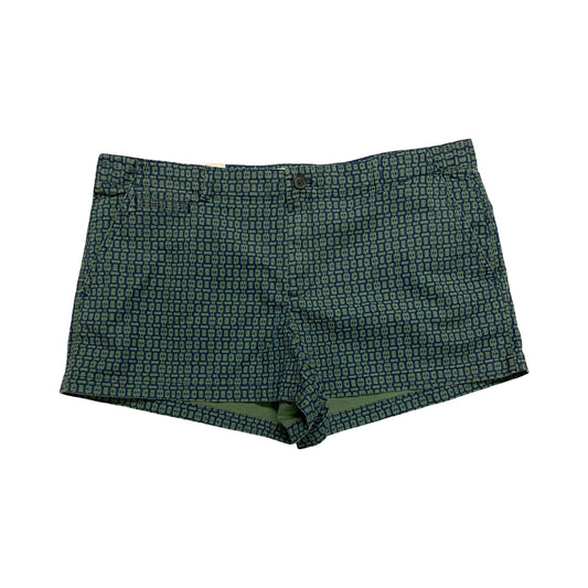 Shorts By Gap In Blue & Green, Size:16