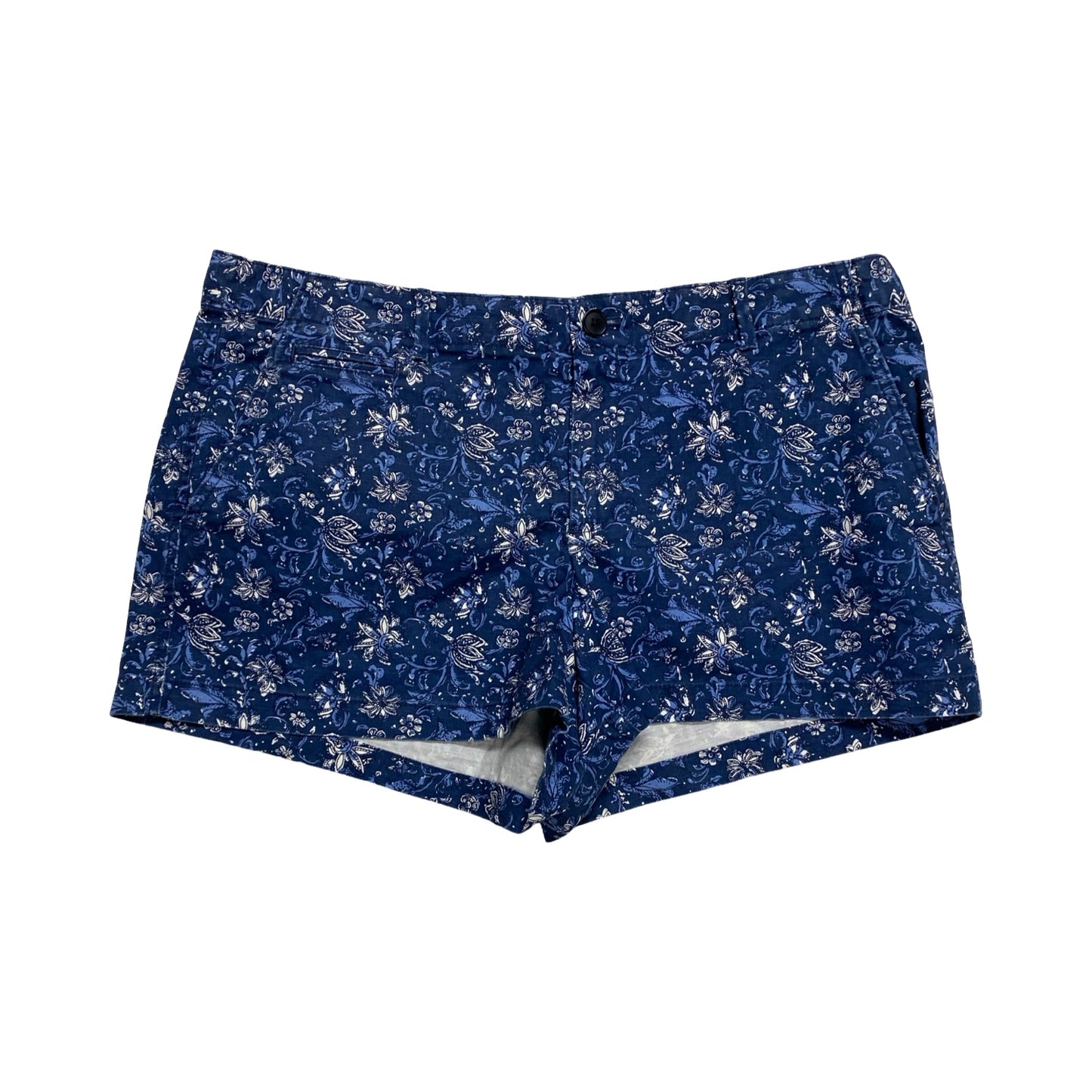 Shorts By Gap In Blue & White, Size:14