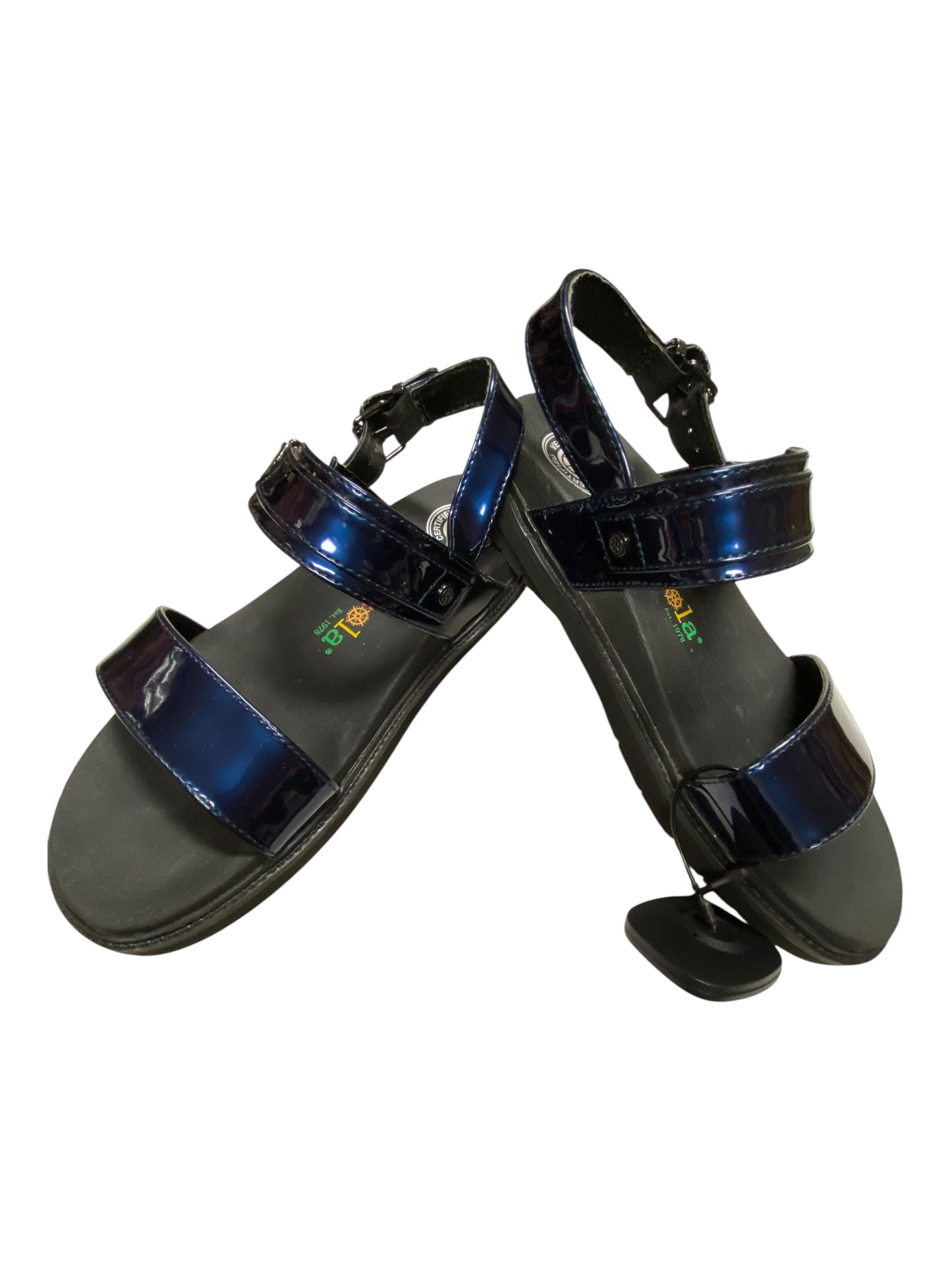 Sandals Flats By Bussola In Multi, Size:9.5