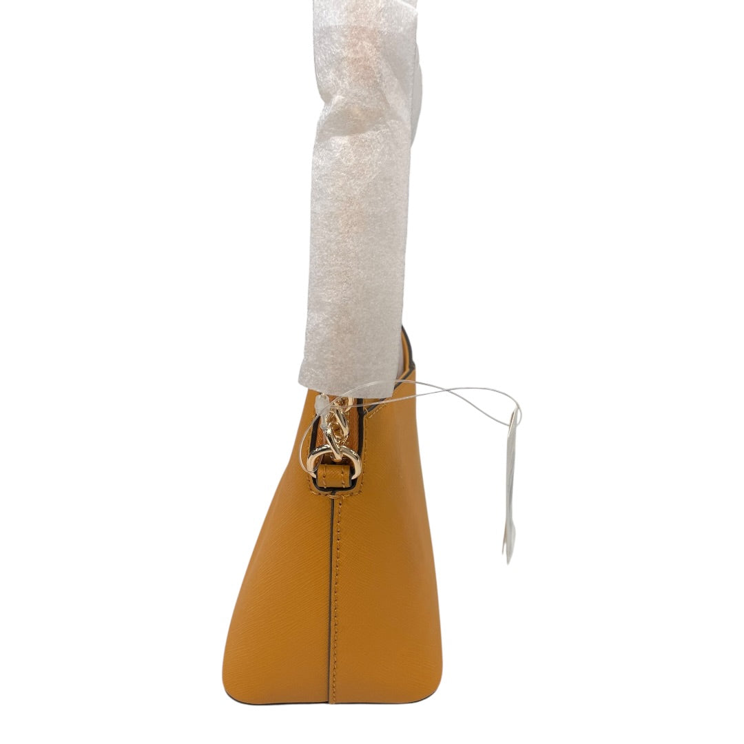 Handbag Designer By Michael Kors In Yellow, Size:Medium