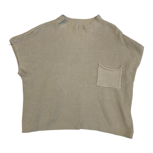 Top Ss By Clothes Mentor In Beige, Size:Xl