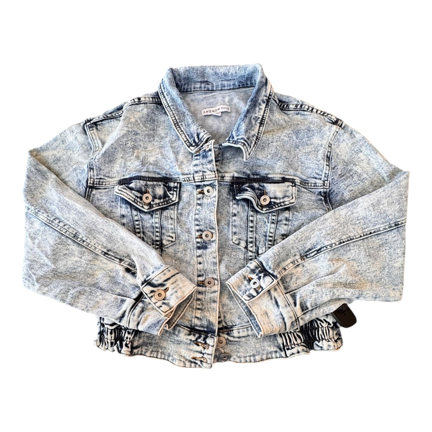 Jacket Denim By And Now This In Blue Denim, Size:M