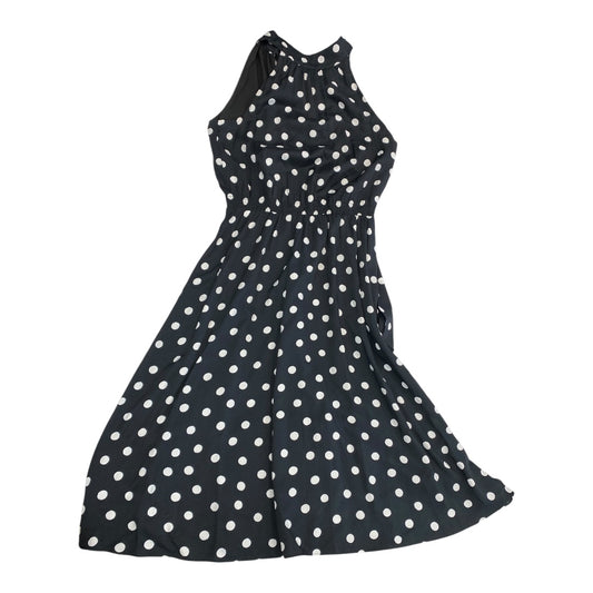 Dress Casual Maxi By Ann Taylor In Polkadot Pattern, Size:S