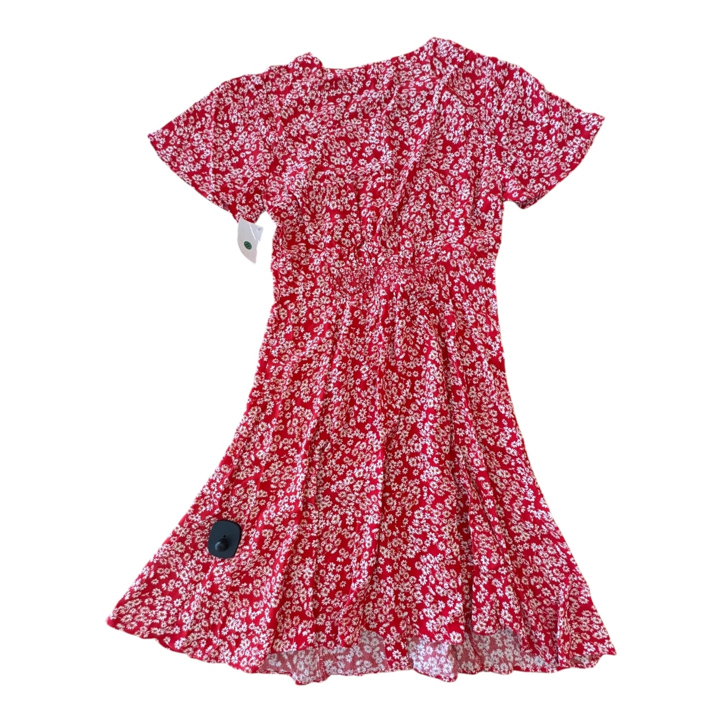 Dress Casual Midi By Madewell In Red, Size:2