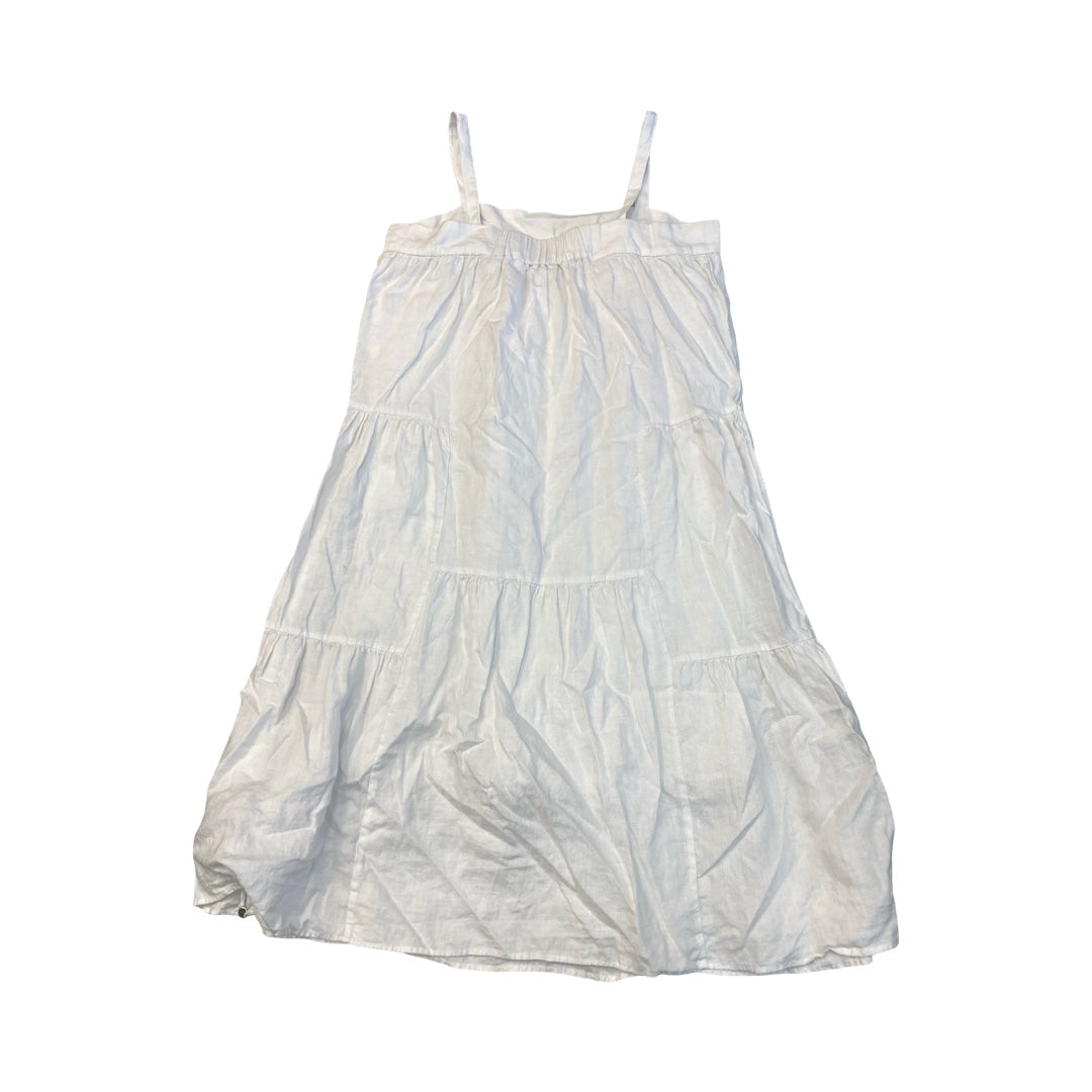 Dress Casual Maxi By Quince In White, Size:L