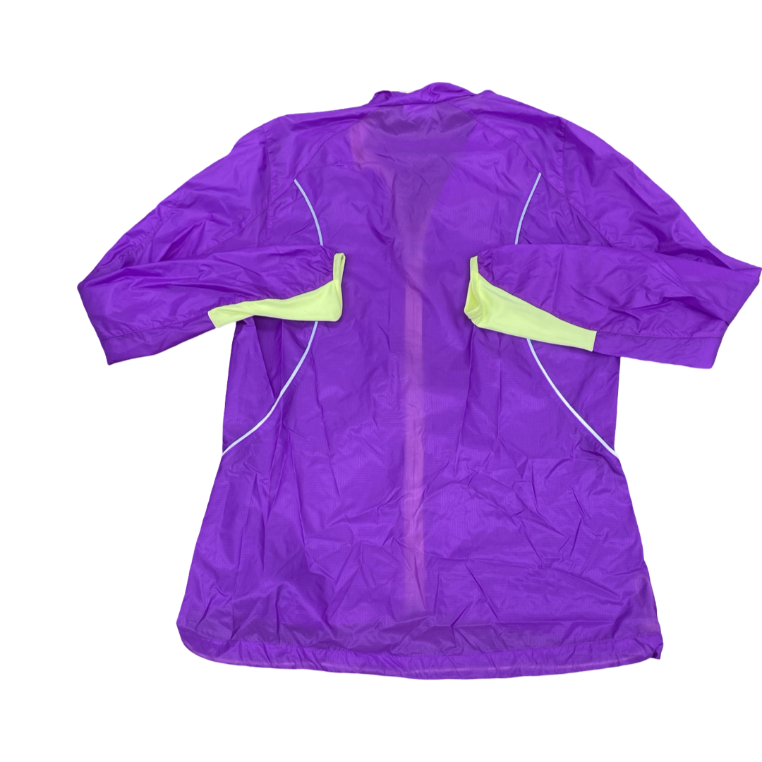 Athletic Jacket By Adidas In Purple, Size:S