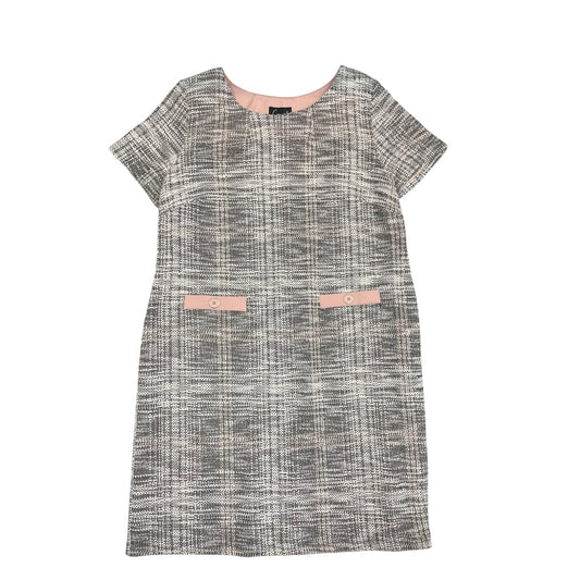 Dress Sweater By Connected Apparel In Black & Pink, Size:18