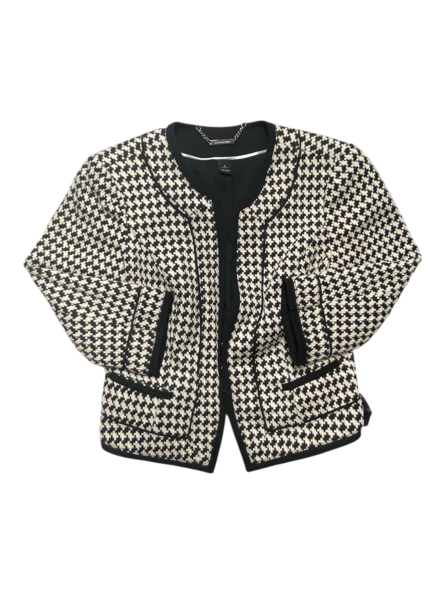 Blazer By White House Black Market In Black & White, Size:8