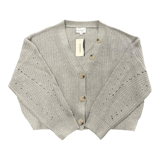 Sweater Cardigan By Line & Dot In Grey, Size:S
