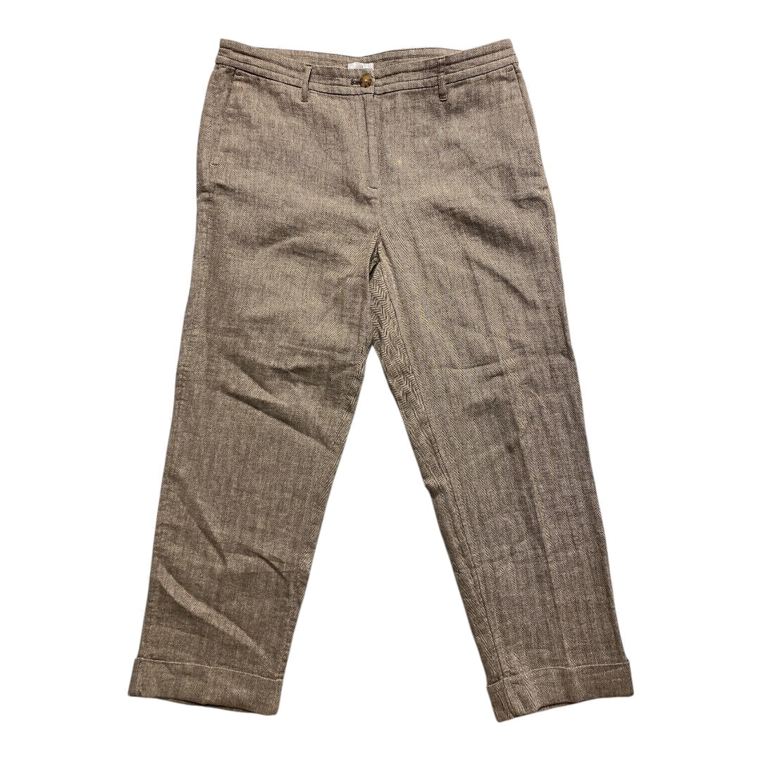 Pants Linen By J. Jill In Beige, Size:12