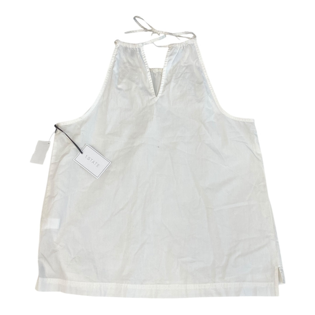 Top Sleeveless By 1.State In White, Size:M