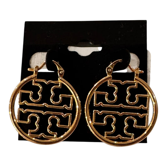 Earrings Designer By Tory Burch In Gold