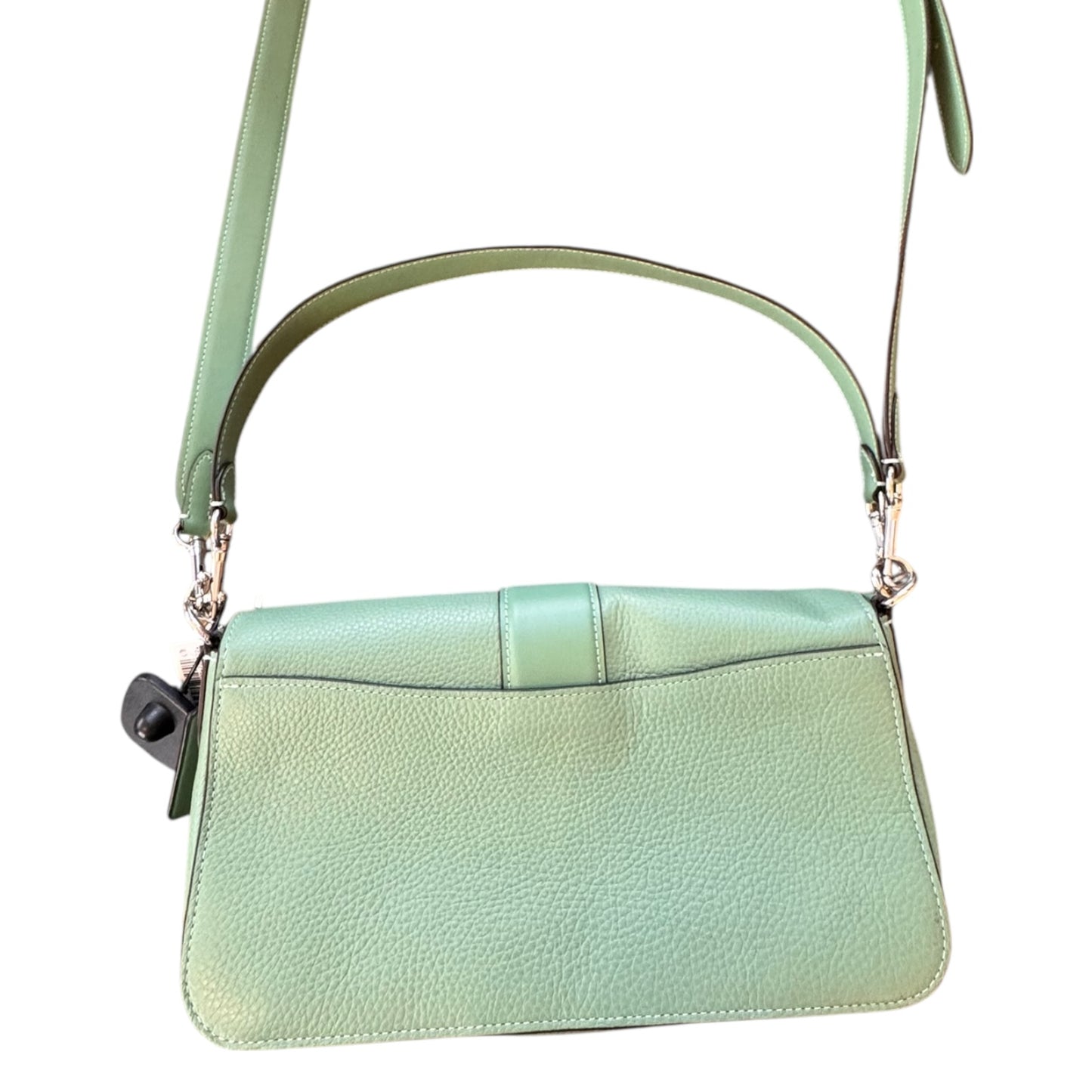 Handbag Designer By Coach In Green, Size:Medium