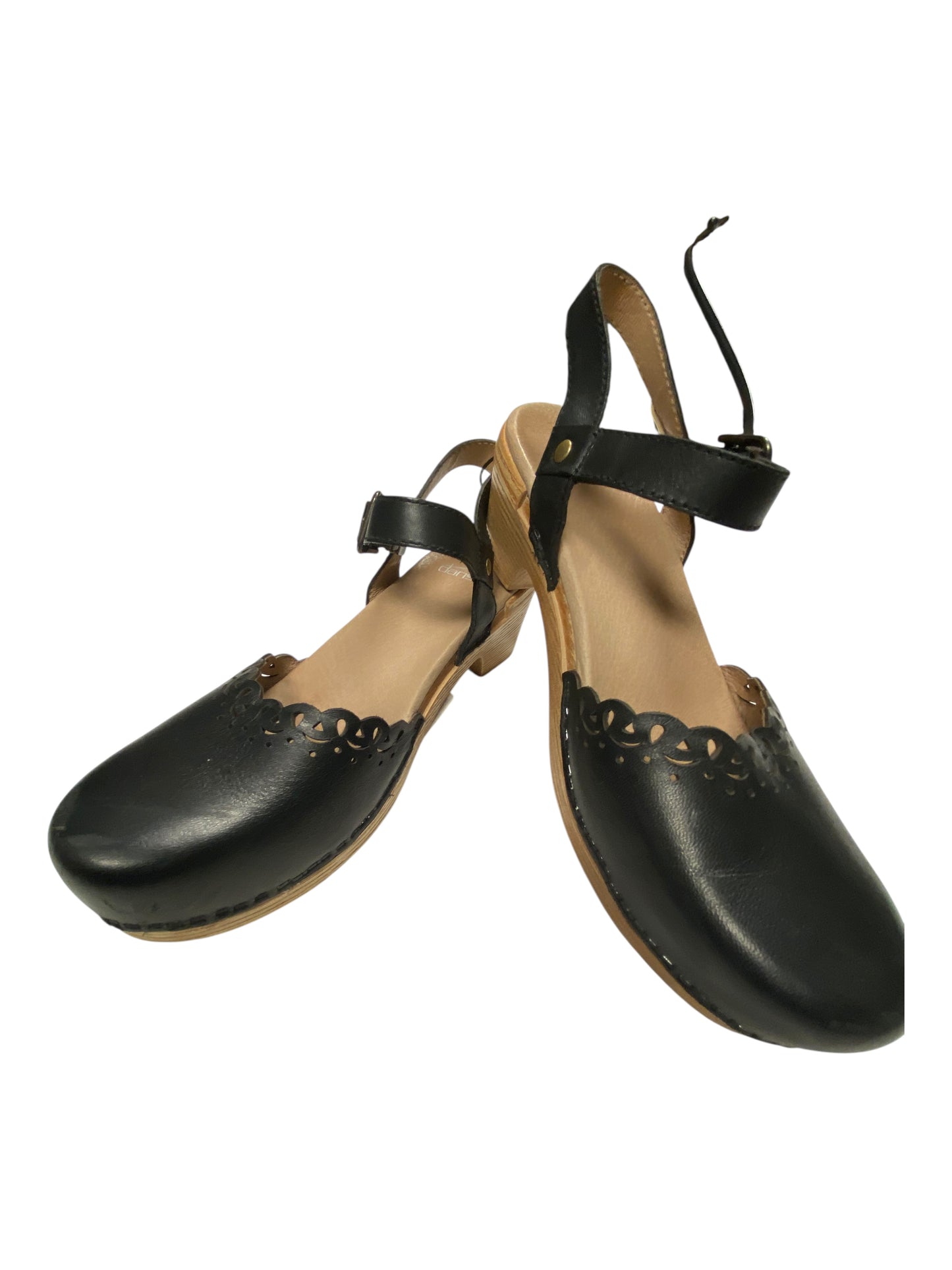 Shoes Heels Block By Dansko In Black, Size:8.5