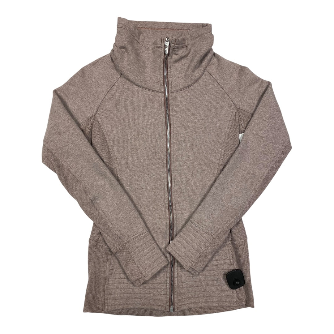 Athletic Jacket By Lululemon In Mauve, Size:S